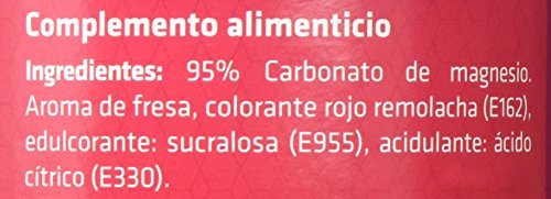 SOTYA - Carbonato de Magnesio, sabor fresa, bote 180 gr