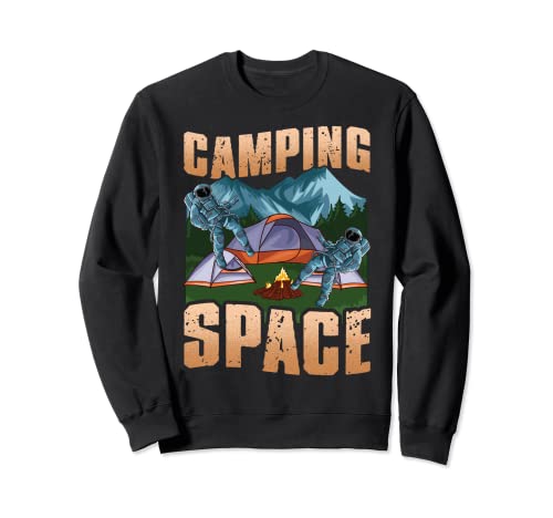 Space Camper Unique Camping Love My Space Funny Camping Sudadera