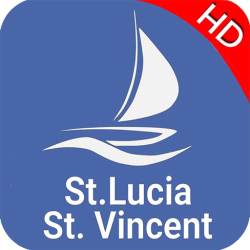 St. Lucia & St. Vincent Offline GPS Nautical Chart