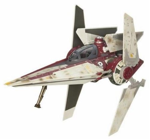 Star Wars Revenge of the Sith Vehicles 2007 30th Anniversary V-Wing Fighter 3 3/4" Action Figure Vehicle by Hasbro