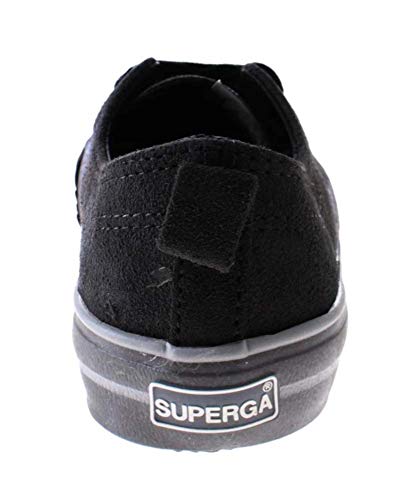 Superga - Zapatillas para mujer, color negro, talla 4 UK