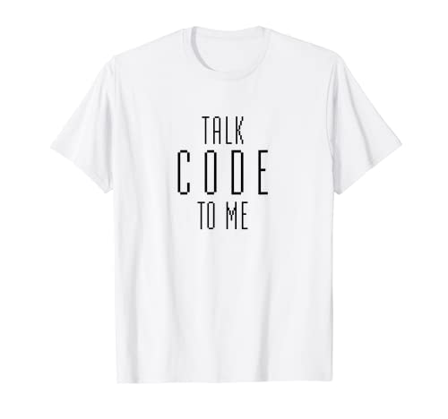 Talk Code To Me – Informática Webdeveloper Apps – Camiseta