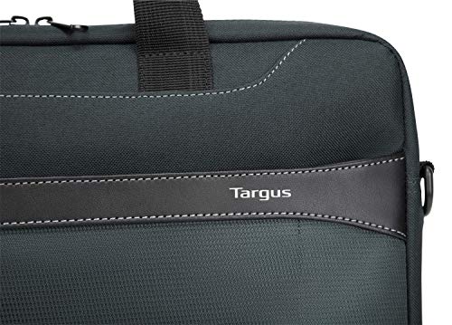 Targus Geolite Essential maletín para portátil, funda para portátiles de hasta 15.6" con compartimento específico, bolso bandolera delgado y ligero – océano, TSS98401GL