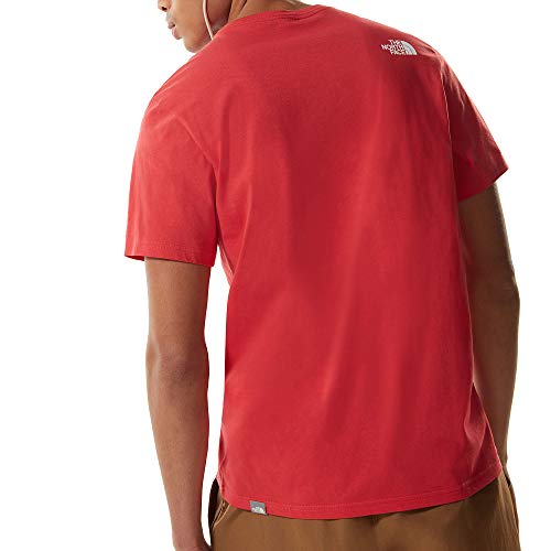 The North Face Men's S/S Easy tee Camiseta, R. Red, XXL Hombre