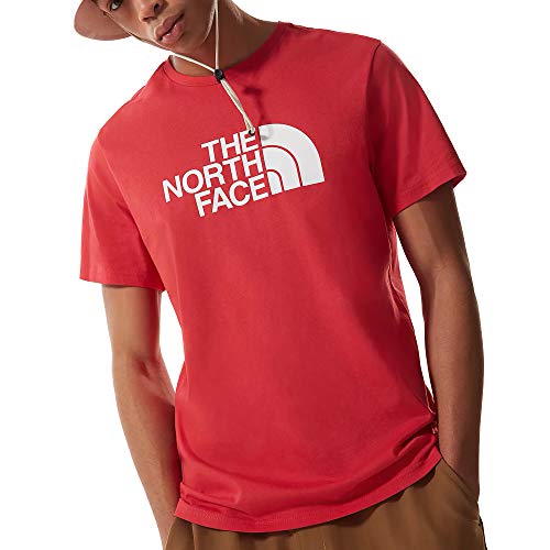 The North Face Men's S/S Easy tee Camiseta, R. Red, XXL Hombre