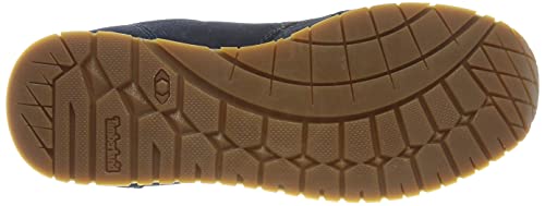 Timberland Lufkin Fabric and Leather Oxford Sneaker Basic Zapatillas para Hombre, Azul (Navy Suede), 42 EU