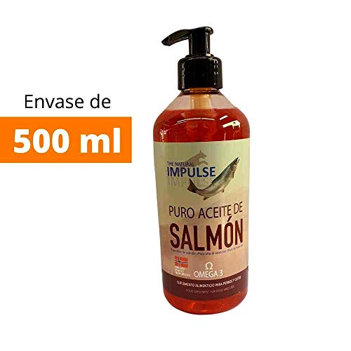 TODOPETS Aceite de Salmón de Noruega Impulse 500 ml