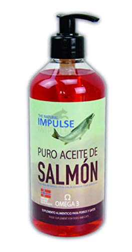 TODOPETS Aceite de Salmón de Noruega Impulse 500 ml