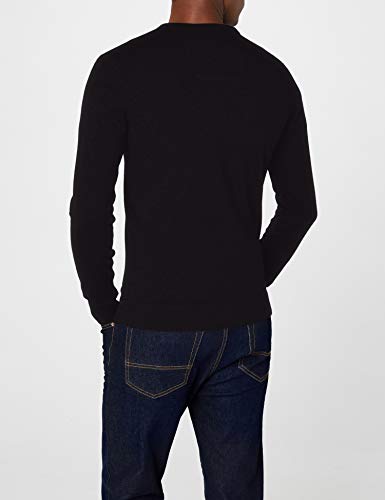Tom Tailor 30228810910 suéter, Negro (Black 2999), Large para Hombre