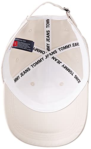 Tommy Jeans Tjw Sport Cap Tapa, Beige Stony, Talla única para Mujer