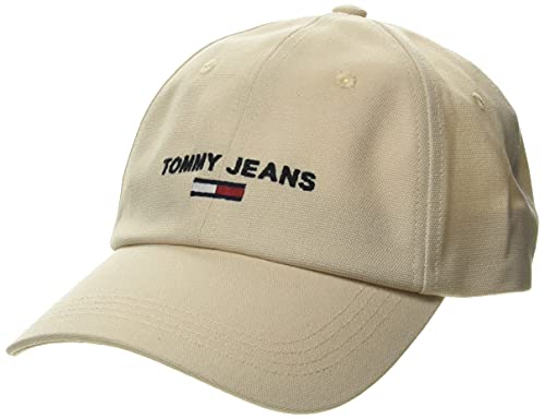 Tommy Jeans Tjw Sport-Gorra Natural Tapa, Beige Dye, Talla única para Mujer