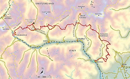 Trekking the Giants' Trail: Alta Via 1 through the Italian Pennine Alps: Beneath Mont Blanc, the Matterhorn and Monte Rosa (Cicerone Trekking Guides)