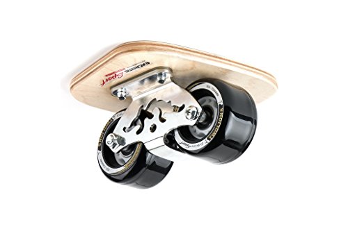 TWOLIONS-Grom Pro Skates Drift Skates,(Freeline saktes) ABS pedal Pedal de acero Con ruedas de la PU de 72 milímetros con los cojinetes ABEC-7 （Izquierda y derecha） (Negro)