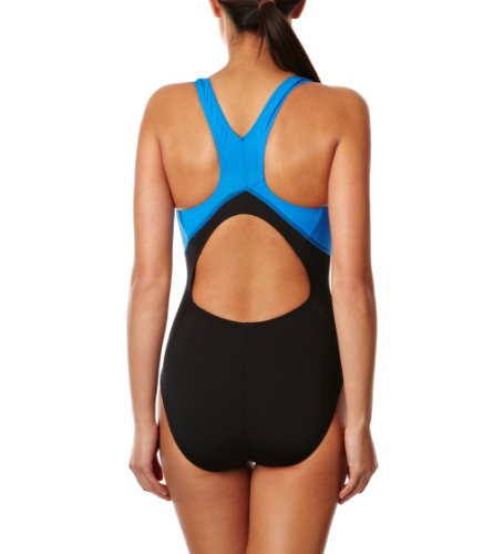 TYR - Traje de natación para mujer, tamaño ES 30, color azul/negro