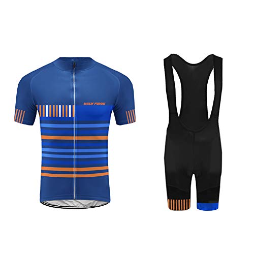 UGLY FROG Hombres de Bicicletas Club Equipo de Ciclismo Jersey Ropa Camisas Pantalones Cortos del Desgaste Deportes DXMX05F