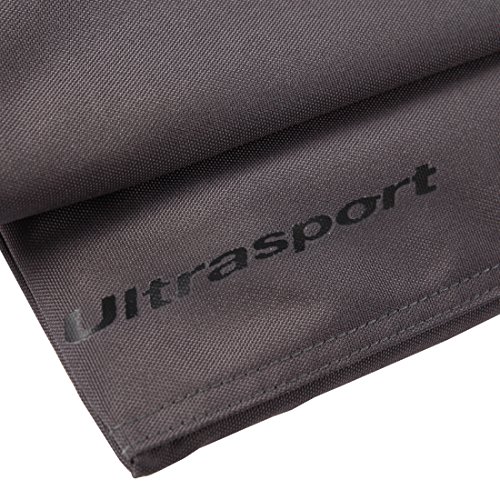 Ultrasport 331500000676 Bolsa Escalada con Varias Posibilidades de Llevarla, Se Puede Utilizar como Base, Hidrófuga, para un Máximo de 100 m de Cuerda, Unisex Adulto, Gris, Talla Única