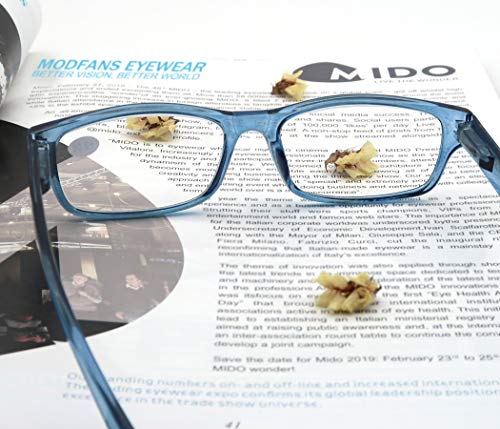 Un Pack de 3 Gafas de Lectura 1.5/Gafas para Presbicia Hombre Mujer,Buena Vision Ligeras Comodas,Vista de Cerca/Vista Cansada,Colores Negro-Gris-Azul