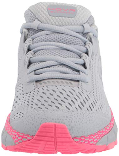 Under Armour Women's HOVR Guardian 2 Running Shoe, Halo Gray (102)/Cerise, 6