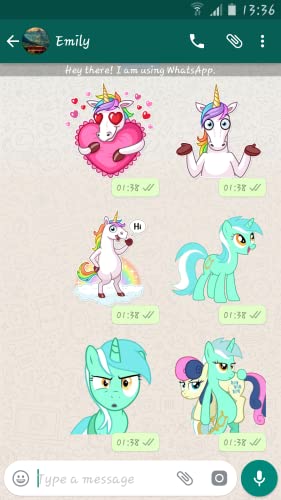 Unicorn Stickers Packs For Whatsapp - WASticker