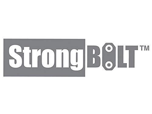 Union Locks Strongbolt 2200 - Juego de pletinas para Cerradura (13 mm), Acabado en latón Satinado