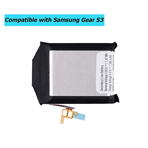 Upplus Batería de repuesto EB-BR760ABE, compatible con Samsung Gear S3 Frontier S3 Classic SM-R760 R765 R770 con kit de herramientas