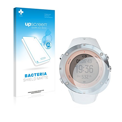 upscreen Protector de Pantalla Mate Compatible con Suunto Ambit3 Sport Sapphire Película Protectora Antibacteriana - Anti-Reflejos, Anti-Huellas