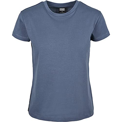Urban Classics T-Shirt Ladies Basic Box tee Camiseta, Vintage Blue, 4XL para Mujer