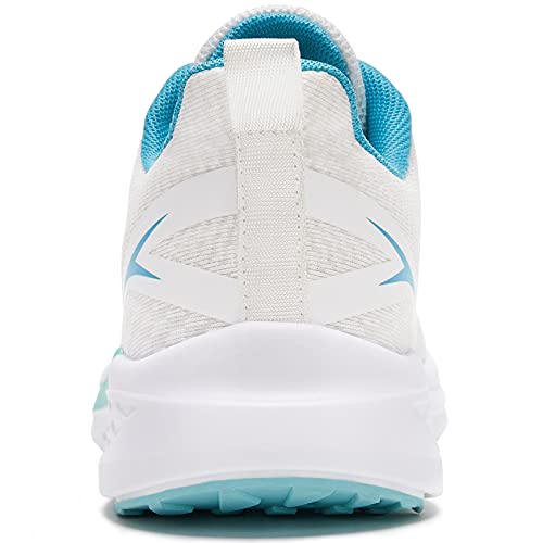 URDAR Zapatillas Deportivas Mujer Ligeras Zapatillas De Deporte Running Fitness Sneakers Transpirables Zapatos para Correr(Azul,37 EU)