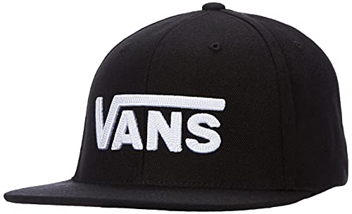 Vans Drop V II Snapback Gorra de béisbol, Negro (Black-White Y28), Talla única para Hombre
