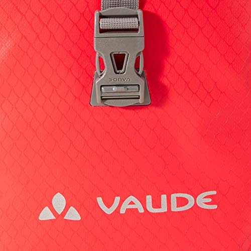 VAUDE Aqua Front RT-Vorderradtaschen, Unisex Adulto, Red, One Size