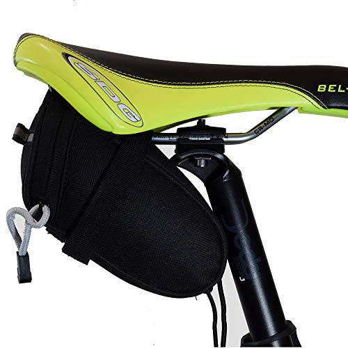 VeloChampion Speed Bolsa de sillin para Bicicleta Negra - Bike Seat Pack in Black