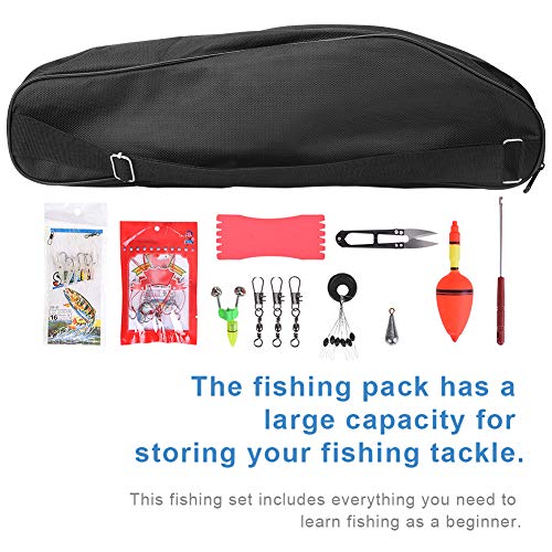 Venta Loca Kit De Pesca, Caña De Pescar Portátil, Mango Plegable De ABS para Principiantes De Pesca En El Mar Entusiastas De La Pesca Salvaje