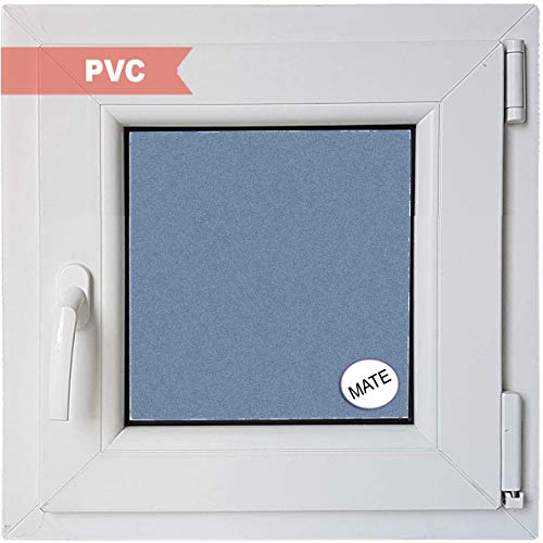 Ventanastock PVC 600x600 Practicable Oscilobatiente Derecha 1 hoja con vidrio Carglass (Climalit Mate)