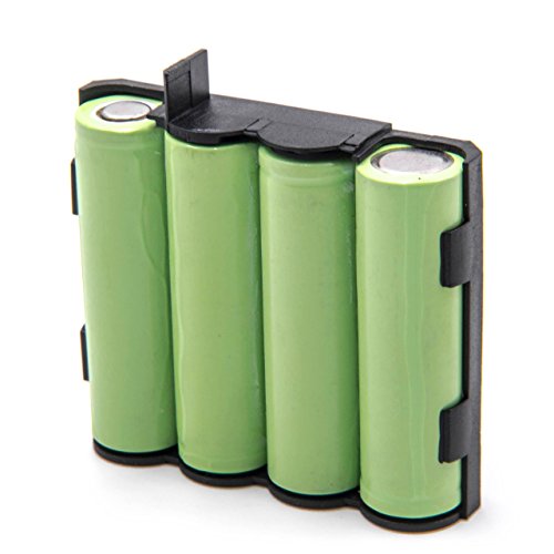 vhbw NiMH batería 2000mAh (4.8V) para tecnología médica como estimulador muscular como Compex 4H-AA2000, 941210, 941213