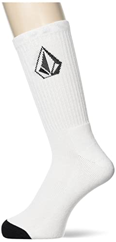 Volcom Full Stone Sock 3PK Calcetines, White, única Men's