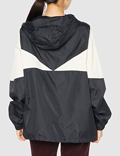 Volcom Wind Stoned Jacket Chaqueta, Mujer, Black White, XS