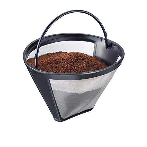 Westmark Filtro permanente de café, Para 8 a 12 tazas de café, Filtro tamaño 4, Malla de acero inoxidable, Kaffee, 24432260