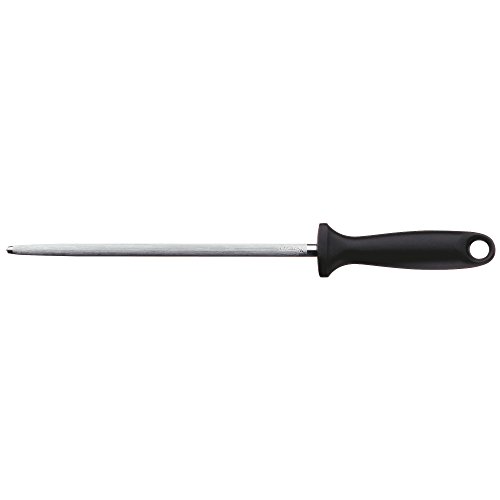 WMF Chef's Edition - Juego de cuchillos (2 piezas, acero especial, 1 cuchillo forjado, 1 afilador, caja de madera, cuchillo de cocina)