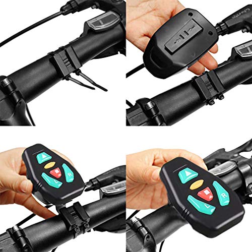 XWT 48 LED Chaleco Reflectante Bicicleta Chaleco con Luces Intermitentes Carga USB con Indicador de 5 Ajustable Direcciones Mochila para Bicicleta para Advertencia Nocturna en Bicicleta.