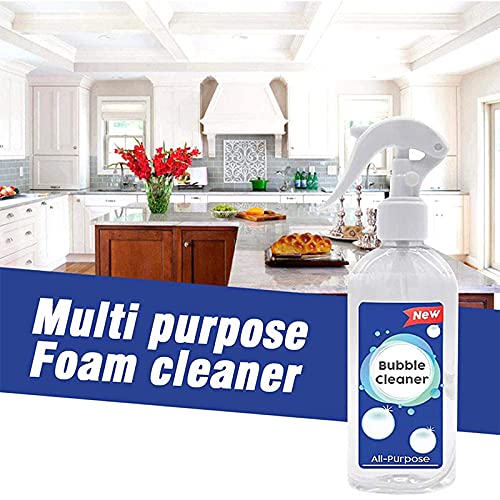 YCSD 100ml Kitchen Grease Cleaner Spray,Foamy Kitchen Magic Cleaner, All-Purpose Bubble Cleaner Rinse-Free, Cleaning Spray Kitchen Wash Wipe, for Hood,Pots,Grill,Sink (1)