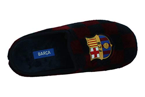 Zapatillas FC Barcelona 1a Equipación Zapatillas de Estar por casa Hombre Invierno Otoño - 28 EU