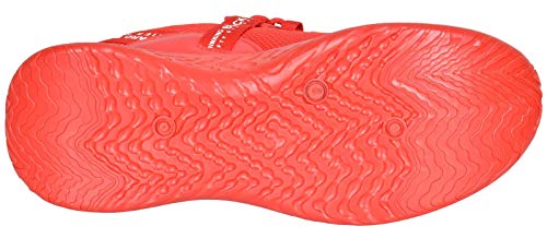 Zapatillas para hombre con cordones de malla transpirable superior Trail Runners Chunky Outsole Ceaze, color Rojo, talla 44 EU