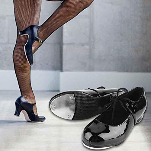 Zapatos de baile para mujer, cómodos de llevar, transpirables, zapatos de baile con pasos, de moda y clásicos, talla 34 35 36 37 38, para bailar(black, 35)