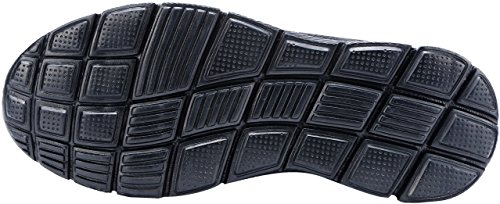 Zapatos de Seguridad para Unisex, S3 SRC Anti-Piercing Zapatillas de Trabajo con Puntera de Acero Zapatos de Industria y Construcción (Negro 49 EU)