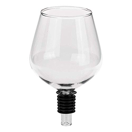 Accesorio XXL para botellas de vino de cristal con junta de silicona, accesorio para copa de vino, accesorio para copa de vino, JGA, para fiesta, artículo de broma