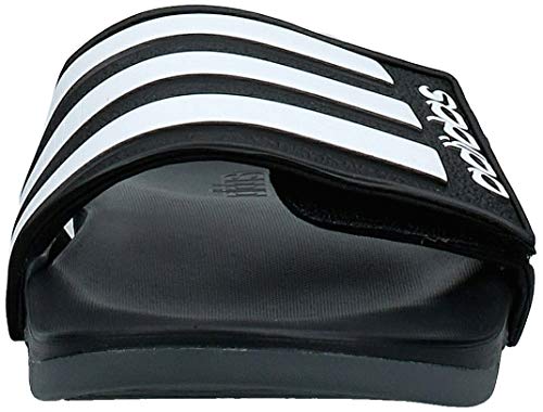Adidas Adilette Comfort Adj, Zapatillas Deportivas Hombre, Core Black/FTWR White/Grey Six, 42 EU