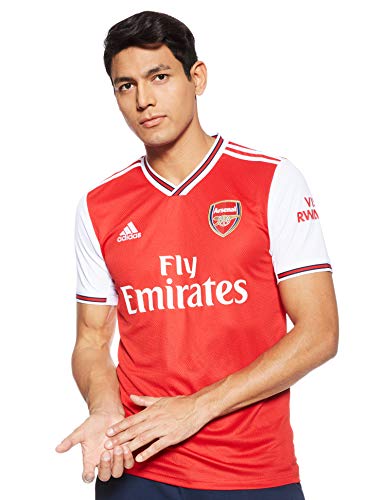 adidas Arsenal Temporada 2019/20 Camiseta Primera Equipación, Hombre, Escarl, XL
