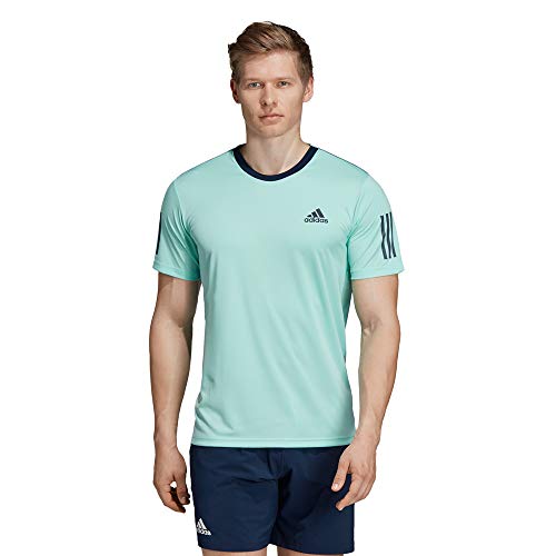 adidas Club 3str tee Camiseta de Tenis, Hombre, mencla/Maruni, S