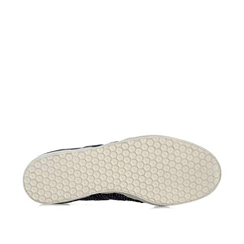 Adidas Gazelle W, Zapatillas de Deporte Mujer, Negro (Negbas/Negbas/Plamet), 36 2/3 EU