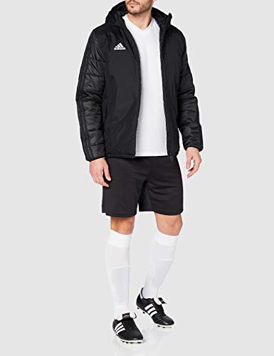 Adidas JKT18 WINT JKT Sport jacket, Hombre, Black/ White, M
